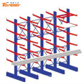 Galvanized single or double side heavy duty outdoor cantilever racks